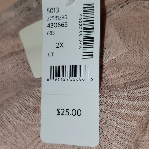 🆕️ NWT Déese Brazilian Panty Plus Size 2X - Picture 5 of 5